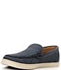 Johnnie-O Men's La Jolla Woven Leather Venetian Loafers - Image 6