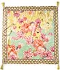 JOHNNY WAS Charlie Print Silk Square Scarf, Color:Charlie - Image 2