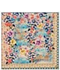 JOHNNY WAS Chemis Floral Print Silk Square Scarf - Image 3
