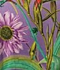 Color:Multi - Image 4 - Daphne Knit Jersey V-Neck Short Sleeve Floral Tee