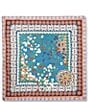JOHNNY WAS Descanso Print Silk Square Scarf - Image 2