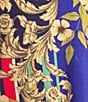 Color:Multi - Image 4 - Favorite Wild Flower Stripe Print Bamboo Knit Long Sleeve Tee