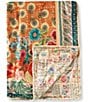 JOHNNY WAS Laurel Canyon Cozy Reversible Throw Blanket - Image 1