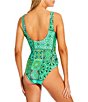JOHNNY WAS Lilliana Reversible Square Neck Tank One Piece Swimsuit - Image 4