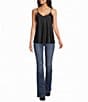 JOHNNY WAS Scoop Neck Silk Camisole Top - Image 3