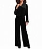 JOHNNY WAS Zavvi Velvet Wide Leg Pull-On Pants - Image 3