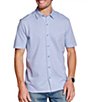 Johnston & Murphy Bennett Gingham Short Sleeve Woven Shirt - Image 1