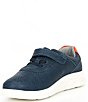 Color:Navy - Image 4 - Boys' Activate U-Throat Leather Sneakers (Toddler)