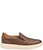 Johnston & Murphy Boys' Anders Leather Slip On Sneakers (Youth) - Image 2