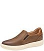 Johnston & Murphy Boys' Anders Leather Slip On Sneakers (Youth) - Image 6