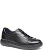 Johnston & Murphy Boys' Anders Leather Stretch Lace Sneakers (Youth) - Image 1