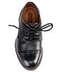 Johnston & Murphy Boys' Conard Leather Cap Toe Brogue Detail Oxfords (Infant) - Image 5