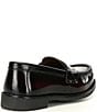 Color:Burgundy - Image 2 - Boys' Hayes Penny Loafers (Youth)