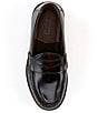 Color:Burgundy - Image 5 - Boys' Hayes Penny Loafers (Youth)