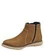 Color:Brown - Image 6 - Boys' Holden Nubuck Leather Chelsea Boots (Youth)
