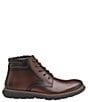 Color:Mahogany - Image 2 - Boys' Holden Leather Plain Toe Boots (Youth)
