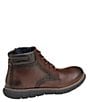 Color:Mahogany - Image 3 - Boys' Holden Leather Plain Toe Boots (Youth)
