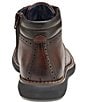 Color:Mahogany - Image 4 - Boys' Holden Leather Plain Toe Boots (Youth)