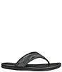 Color:Dark Grey Camo - Image 2 - Boys' Norris Camouflage Print Thong Sandals (Youth)