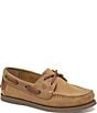 Johnston & Murphy Boys' Zeke Leather Boat Shoes (Youth) - Image 1