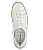 Color:White - Image 6 - Callie Leather Lace-Up Sneakers