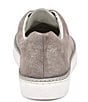 Color:Silver - Image 3 - Callie Metallic Leather Lace-Up Sneakers