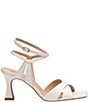 Johnston & Murphy Christine Leather Cross Band Square Toe Sandals - Image 2