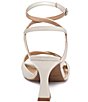 Johnston & Murphy Christine Leather Cross Band Square Toe Sandals - Image 3