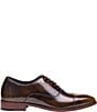 Johnston & Murphy Collection Men's Arrister Perforated Cap Toe Brush Finish Leather Oxfords - Image 2