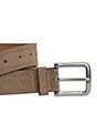 Color:Taupe - Image 2 - Collection Men's English Suede Baldwin Belt