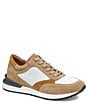 Color:Taupe/Brown - Image 1 - Collection Men's Briggs Perfed Lace-Up Sneakers
