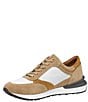 Color:Taupe/Brown - Image 6 - Collection Men's Briggs Perfed Lace-Up Sneakers