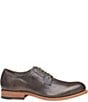 Color:Dark Gray - Image 2 - Collection Men's Dudley Plain Toe Oxford Dress Shoes