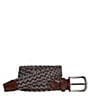 Color:Charcoal/Brown - Image 1 - Collection Men's Jameson Woven Belt