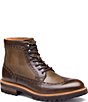 Johnston & Murphy Collection Men's Kingsbury Multi Color Wing Tip Boots - Image 1