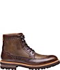 Johnston & Murphy Collection Men's Kingsbury Multi Color Wing Tip Boots - Image 2