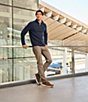 Johnston & Murphy Dalton Melange Quarter Zip Pullover - Image 4