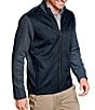 Johnston & Murphy Faux Suede Full-Zip Jacket, Color:Navy - Image 1