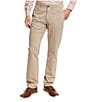 Color:Khaki - Image 1 - Five-Pocket Straight-Fit Stretch Pants