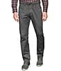 Color:Charcoal - Image 1 - Five-Pocket Straight-Fit Stretch Pants