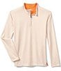 Johnston & Murphy Gameday XC4 Goal Post Print Quarter-Zip Pullover - Image 1