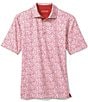 Johnston & Murphy Gameday XC4 Multi Sport Print Short Sleeve Polo Shirt - Image 1