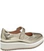 Johnston & Murphy Gracelyn Metallic Leather Platform Mary Janes - Image 2