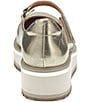Johnston & Murphy Gracelyn Metallic Leather Platform Mary Janes - Image 3