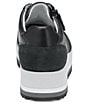 Color:Black - Image 3 - Gracie Side Zip Platform Sneakers