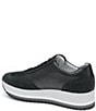 Color:Black - Image 4 - Gracie Side Zip Platform Sneakers