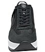 Color:Black - Image 6 - Gracie Side Zip Platform Sneakers