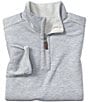 Johnston & Murphy Icon Reversible Quarter-Zip Pullover, Color:White/Storm - Image 2