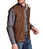 Johnston & Murphy Icon Reversible Vest, Color:Rust/Oatmeal - Image 1