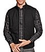 Johnston & Murphy Icon Reversible Vest, Color:Charcoal/Brown - Image 2